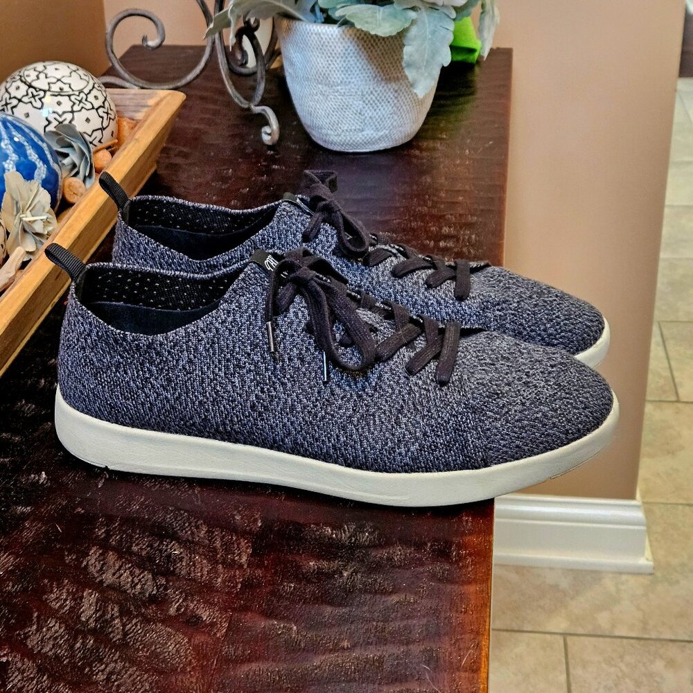 Wooloomooloo Men's Darwin Australian Wool Sneakers, Gray, Sz 13